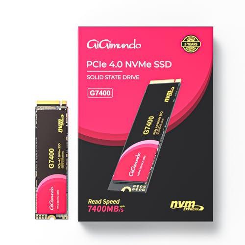 Amazon | GiGimundo G7400 SSD【業界新登場】1TB NVMe PCIe Gen4.0x4